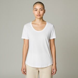 Madewell Scoop Neck Viscose Tee